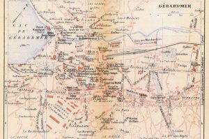 1921 - Plan de Gérardmer