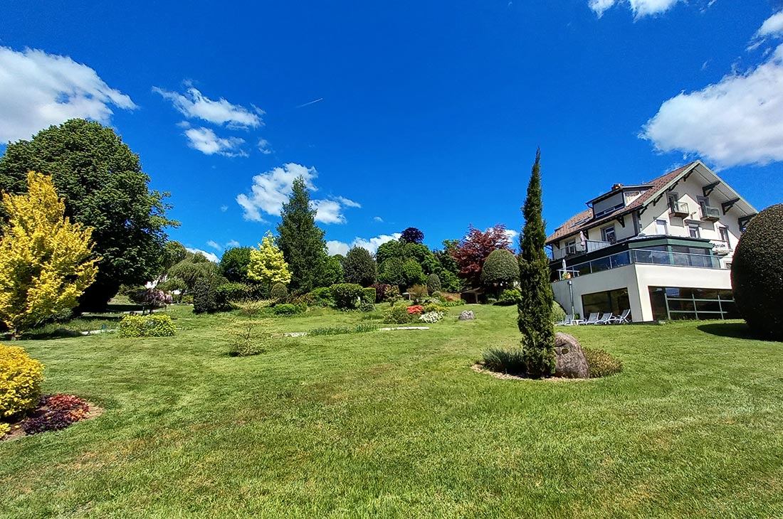 Le chalet de warren - vue sur le lac